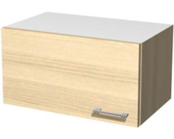 Hängeschrank Flex Well Focus Akazie-Dekor/Aubergine 60x32x32 cm mit Drehtür
