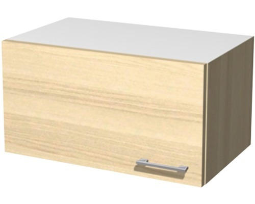 Hängeschrank Flex Well Focus Akazie-Dekor/Aubergine 60x32x32 cm mit Drehtür