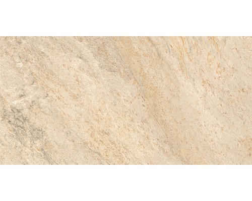 Feinsteinzeug Bodenfliese Quarzite 32,0x62,5 cm beige matt