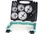 Hornbach Lochsäge Set Wolfcraft Bi-Metall Ø 40-86 mm 8-tlg