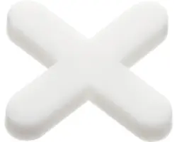 Fliesenlegekreuze Hufa 4 mm 200er Pack weiß