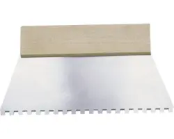 Kleberspachtel 25 cm 8x8 gezahnt