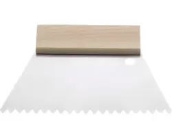 Kleberspachtel 18 cm 5x4 mm gezahnt