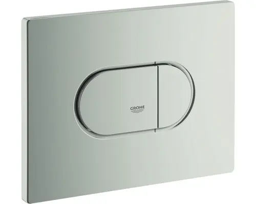 Betätigungsplatte Grohe Arena Cosmopolitan horizontal 2-Mengentechnik mattchrom