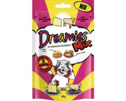 Katzensnack DREAMIES Mix mit Käse und Rind 60 g