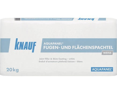 Fugen- und Flächenspachtel Knauf AQUAPANEL® weiß 20 kg