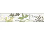 Hornbach Selbstklebende Papier-Bordüre A.S. Creation Only Borders 8 Kräuter grün 5 m x 13,2 cm