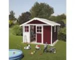 Hornbach Gartenhaus Grosfillex Deco inkl. Fenster 315 x 239 cm kastanienrot