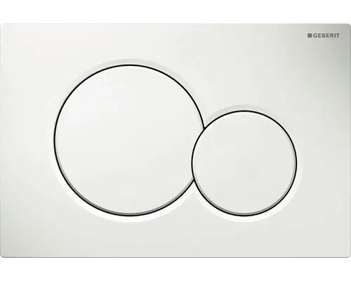Betätigungsplatte Geberit Sigma 01 2-Mengentechnik weiß