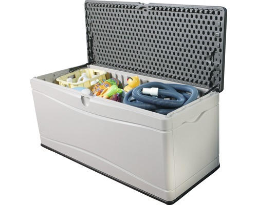 Gartenbox LIFETIME XXL 495 l 150x61x68 cm grau