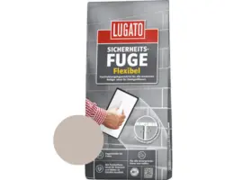 Lugato Fugenmörtel Sicherheitsfuge Flexibel grau 1 Kg