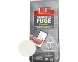 Lugato Fugenmörtel Sicherheitsfuge Flexibel pergamon 5 Kg