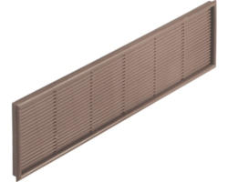 Möbelgitter 242x64 mm Braun