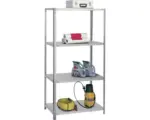 Hornbach Schraubregal Schulte verzinkt 1000x2000x500 mm 4 Böden