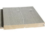 Hornbach Faseprofil Fichte "A" endbehandelt strukturiert grau 21x195x2650 mm