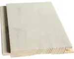 Hornbach Profilholz U-Profil Konsta Fichte "A" weiß endbehandelt 2350x146x13,5 mm