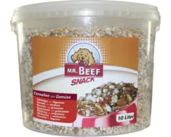 Hundesnack MR.BEEF Cerealien mit Gemüse 10 l