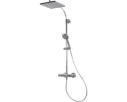 Duschsäule Breuer Aquamaxx 320 9253008000099 mit Thermostat eckig chrom