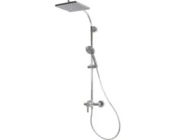 Duschsäule Breuer Aquamaxx 320 9254008000099 mit Einhebelmischer eckig chrom