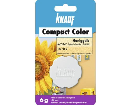 Abtönkonzentrat Knauf Compact Color honiggelb 6 g