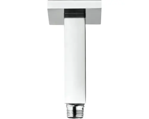 Deckenarm Schulte eckig 11,5x6 cm chrom