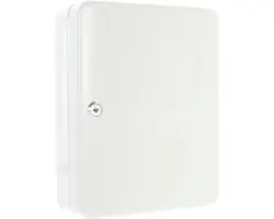 Schlüsselkassette Rottner SK 30 lichtgrau, Außenmaß: B, H, T: 245x300x85 mm, für 30 Schlüssel