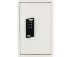 Schlüsseltresor Rottner Keytronic 100 lichtgrau, Außenmaß: B, H, T: 350x550x150 mm, Elektronikschloss