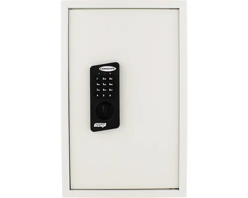 Schlüsseltresor Rottner Keytronic 100 lichtgrau, Außenmaß: B, H, T: 350x550x150 mm, Elektronikschloss