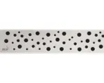 Hornbach Duschrinnenrost Alca Buble 1050x53x25 mm matt