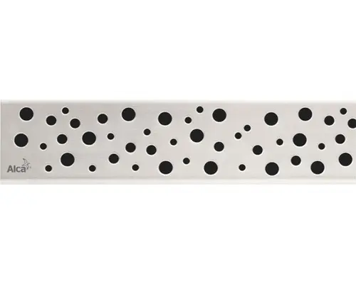 Duschrinnenrost Alca Buble 1150x53x25 mm matt