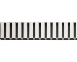 Duschrinnenrost Alca Line 550x53x25 mm matt