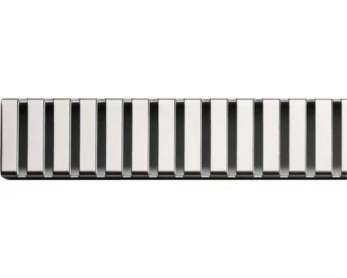 Duschrinnenrost Alca Line 550x53x25 mm matt