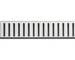 Duschrinnenrost Alca Pure 1150x53x25 mm matt