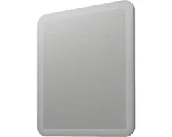 Lichtspiegel Baden Haus mit hinterbeleuchteten Streifen-Design eckig 74x90 cm