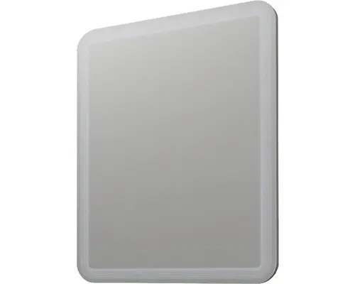 Lichtspiegel Baden Haus mit hinterbeleuchteten Streifen-Design eckig 74x90 cm