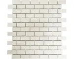 Hornbach Kunstharzmosaik XCM ASMB1 32,5x30,0 cm weiß