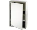 Hornbach Spiegelschrank Differnz Look silber 1-türig 38x18x51 cm silber