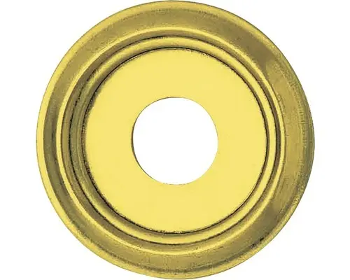 Zierrosette für Türspion gold