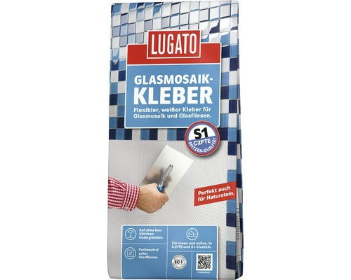 Lugato Dünnbettfliesenkleber Glasmosaikkleber S1/C2FTE 5 kg