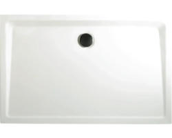 Extraflaches Rechteck-Duschwannen-Set Schulte D208012 120x80x3,5 cm weiß