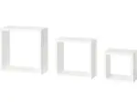 Hornbach Regal-Set Frame 250x250x100 mm weiß