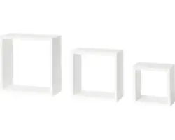 Regal-Set Frame 250x250x100 mm weiß