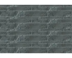 Keramikmosaik Listoni Discovery Carbon 30,0x60,0 cm schwarz