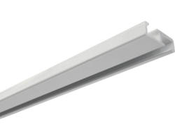Aluminium-Vorhangschiene weiß 1-läufig 250 cm