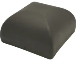 Pfostenkappe 9x9 cm braun