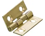 Hornbach Schmales Scharnier, Messing 25x19 mm, 20 Stück