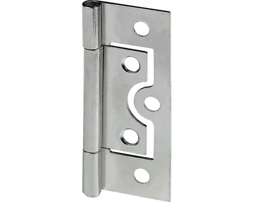 Lamellentürscharnier, vernickelt 63x25 mm, 25 Stück