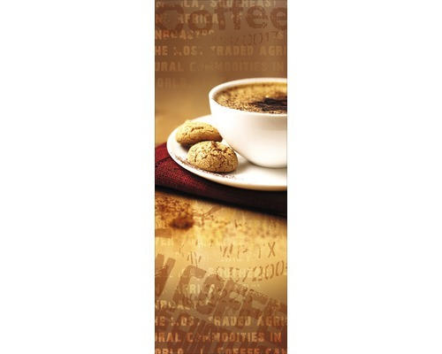 Glasbild Little Coffeetime I 30x80 cm GLA298