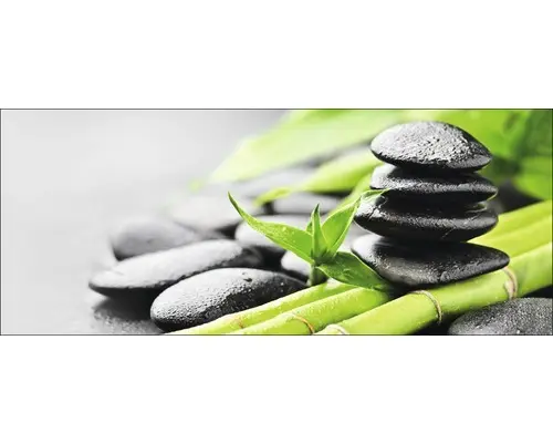 Glasbild Little Bamboo 30x80 cm GLA609