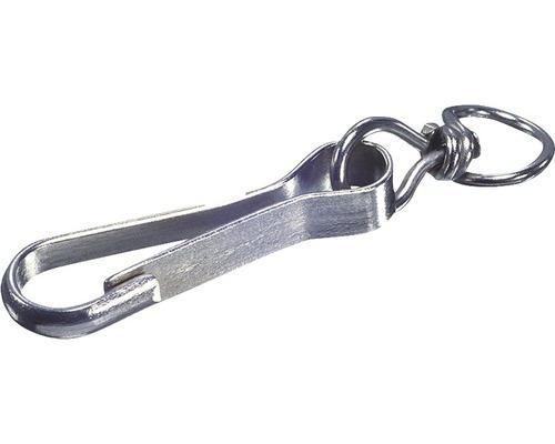 Karabiner 30 mm vernickelt, 100 Stück